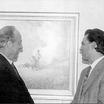 Con Piero Santi 1984