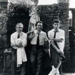 Con Falconi e Meli 1986